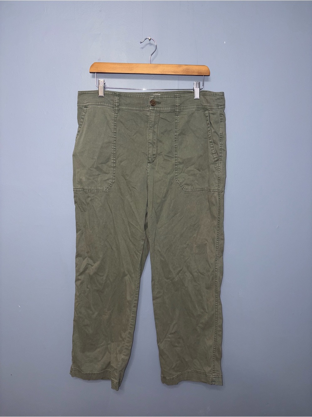 Gap | Green Straight Leg Pants | Size 14